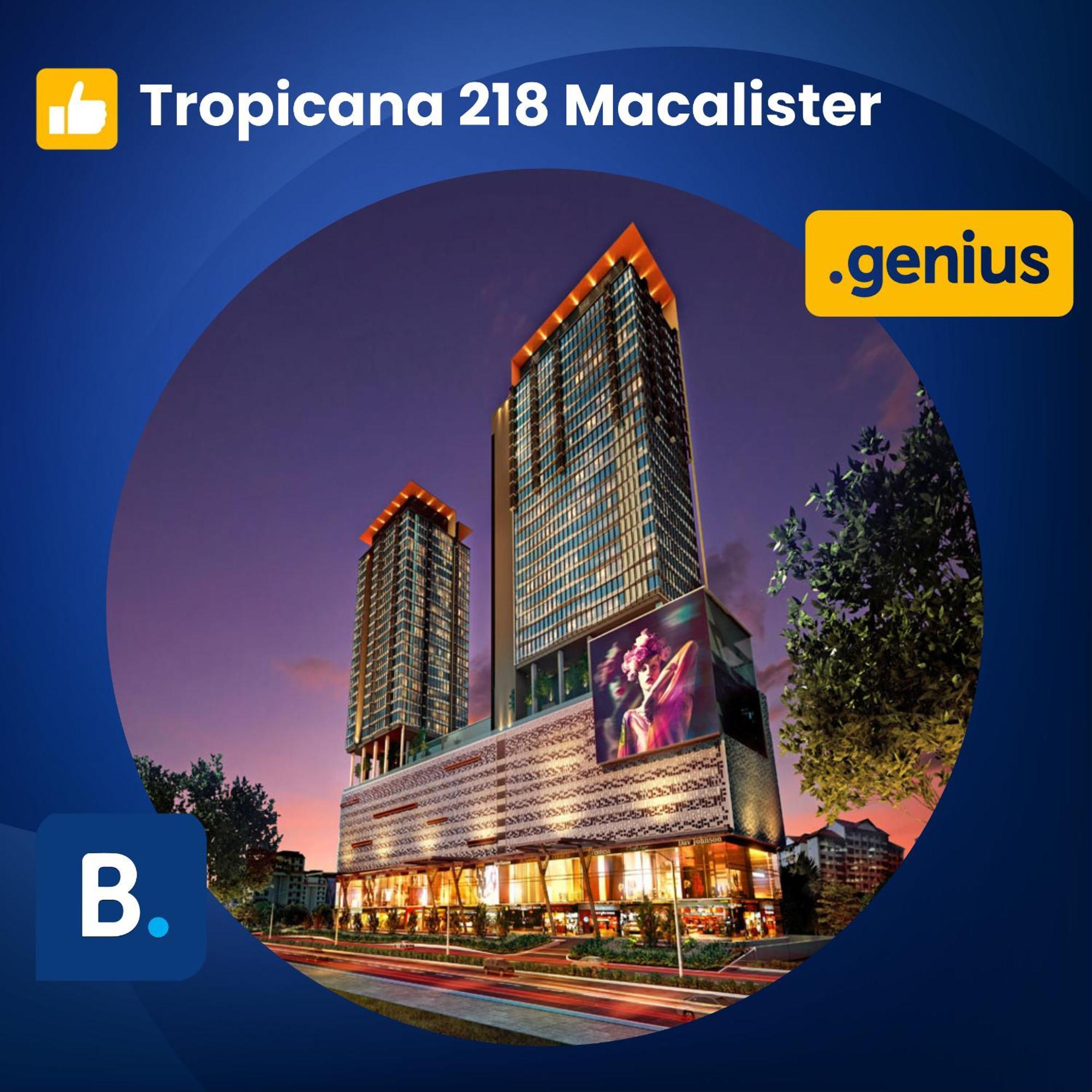 乔治敦Tropicana 218 Macalister Penang公寓 外观 照片